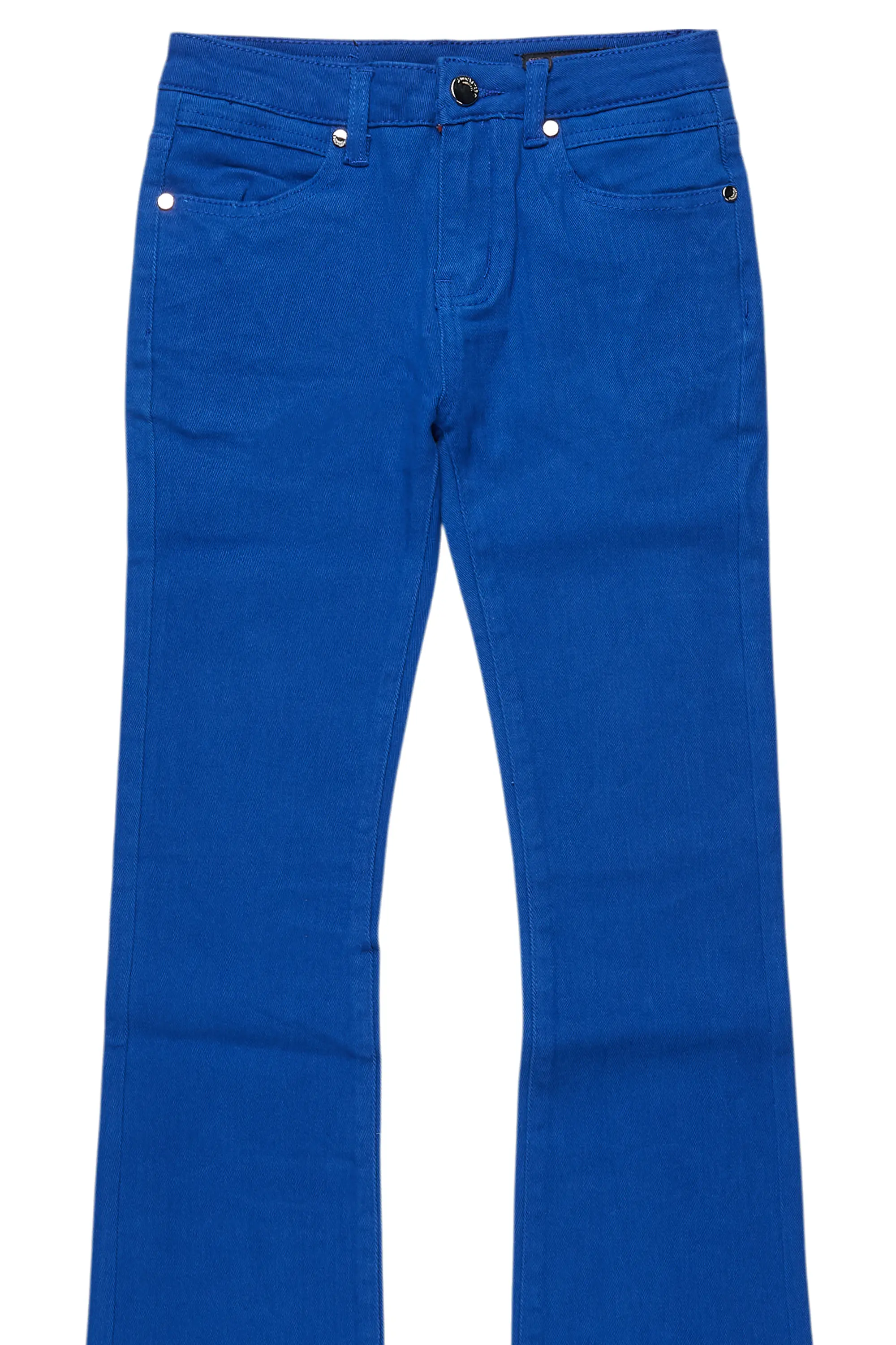 Boys Dag Royal Blue Stacked Flare Jean