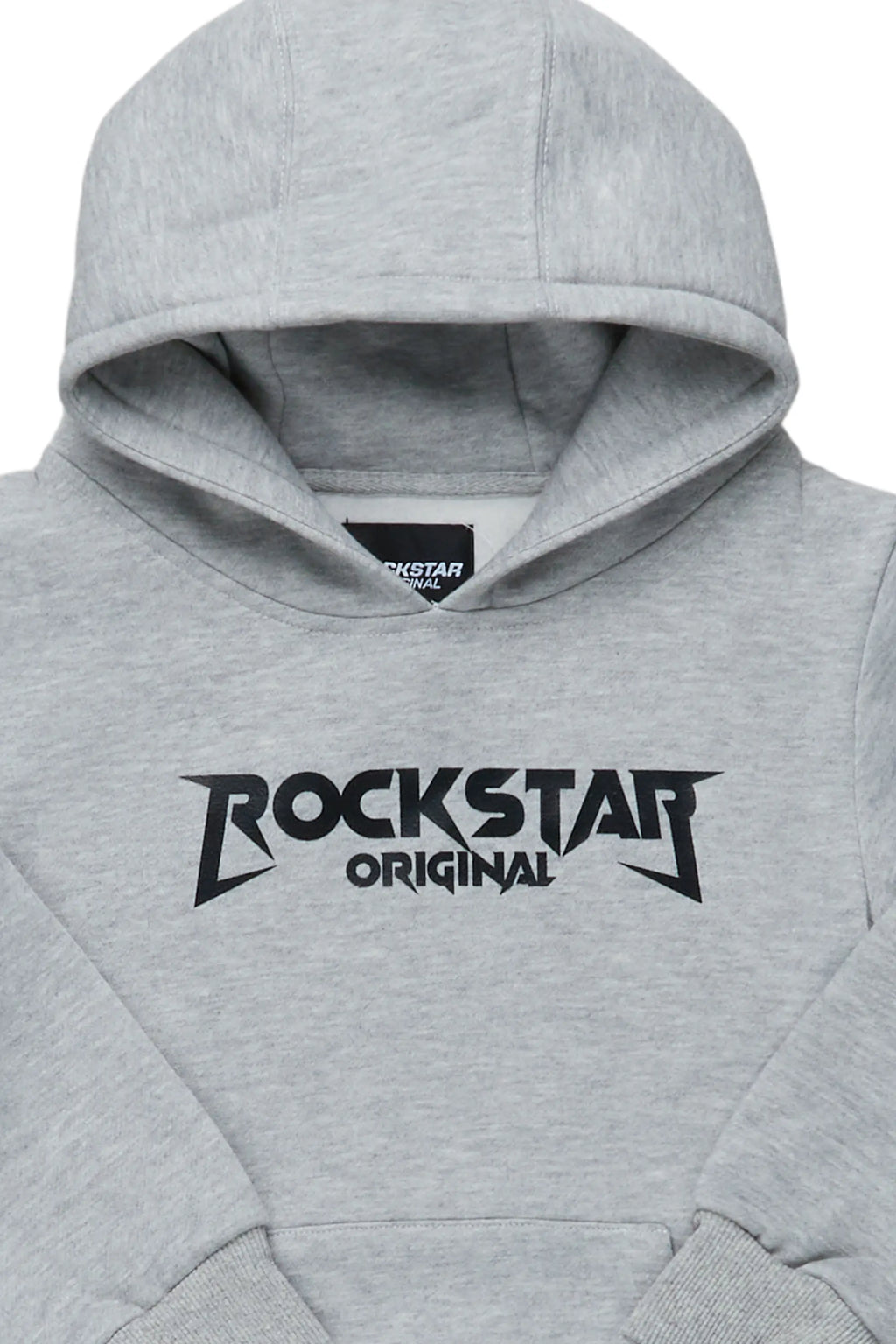Boys Roman Grey Graphic Hoodie