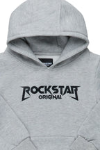 Boys Roman Grey Graphic Hoodie
