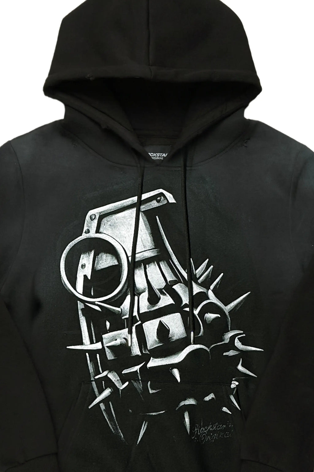Mad Black Graphic Hoodie