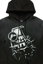 Mad Black Graphic Hoodie