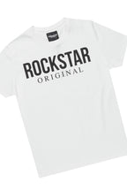 Boys Emilio White /Heather Grey T-Shirt Flare Sweat Pant Set