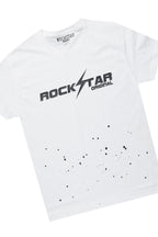 Boys Xanti White/Grey T-Shirt Cargo Pant Set