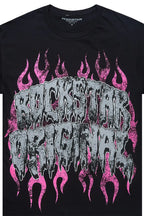 Trinia Black Oversized T-Shirt