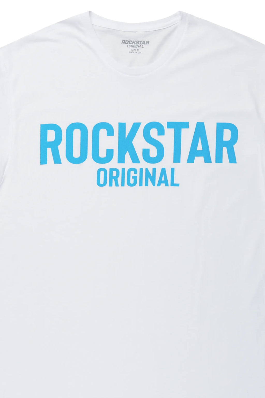 Sana White/Blue Graphic T-Shirt