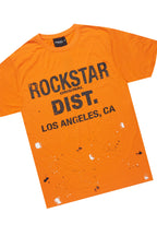 Scottie Orange Painter T-Shirt/Short Set