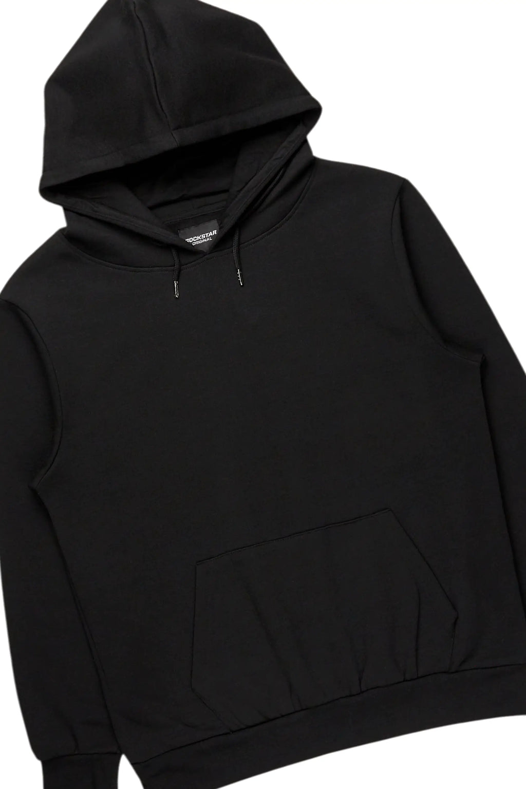 Basic Black/Red Hoodie/Stacked Flare Track Set