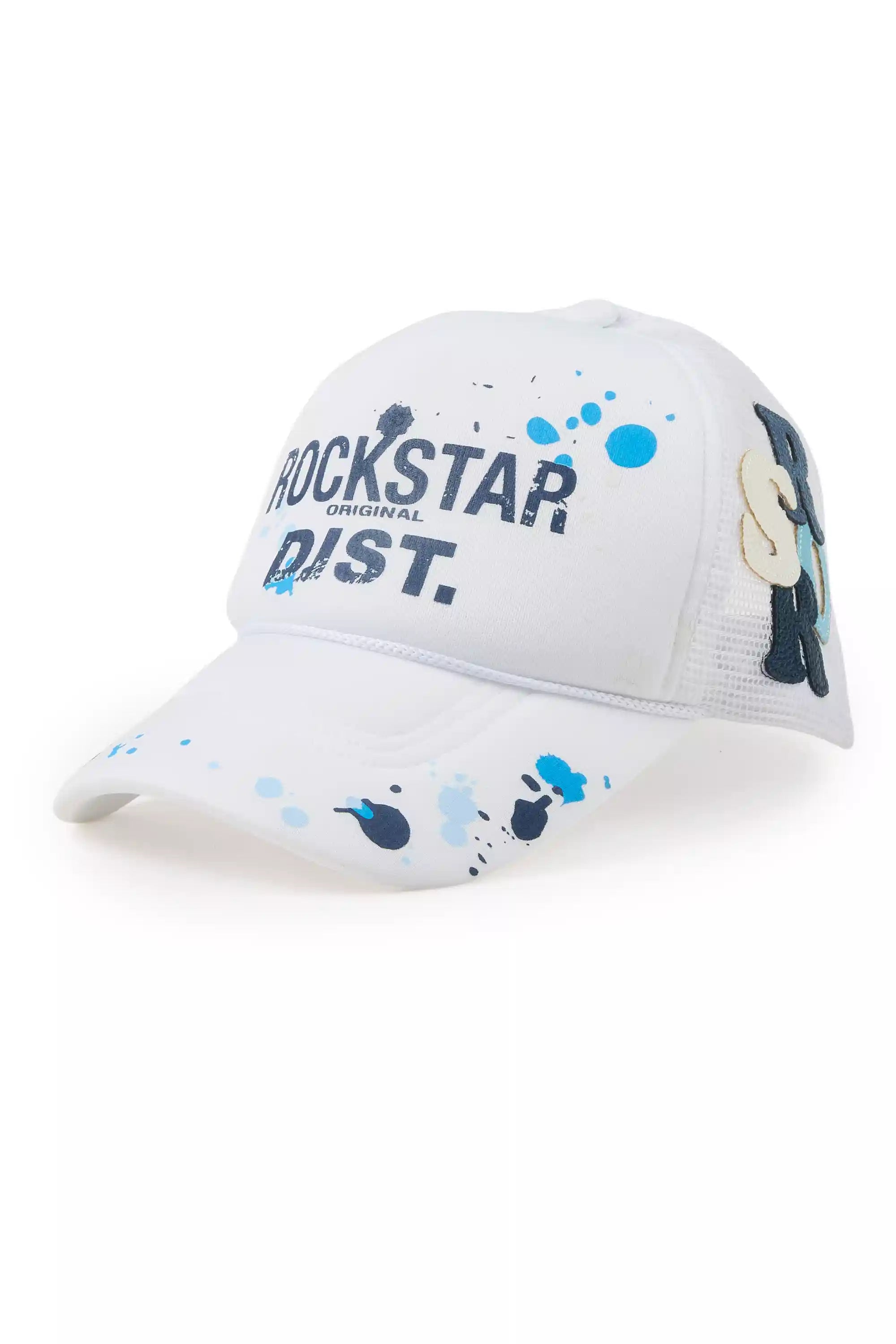 Roselee White Trucker Hat