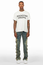 Attila Tint Stacked Flare Jean