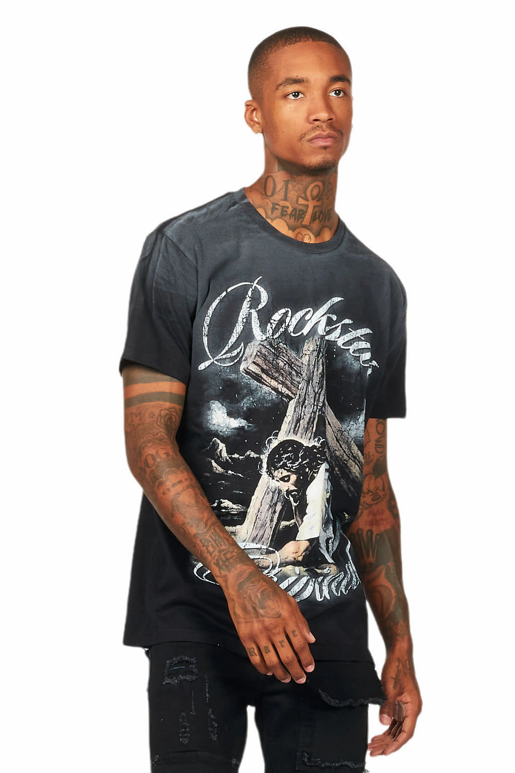 Irwin Black Oversized Graphic T-Shirt