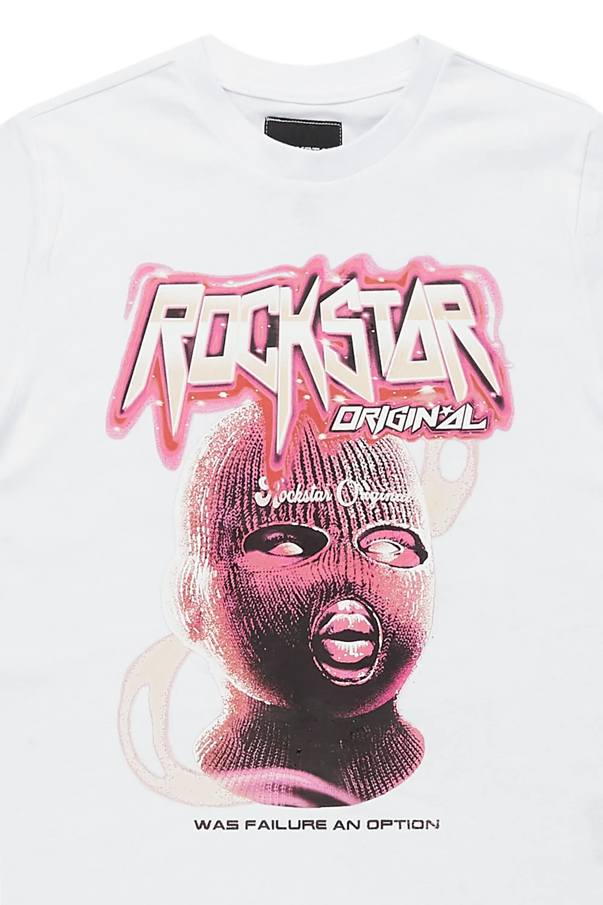 Girls Karasi White Graphic T-Shirt