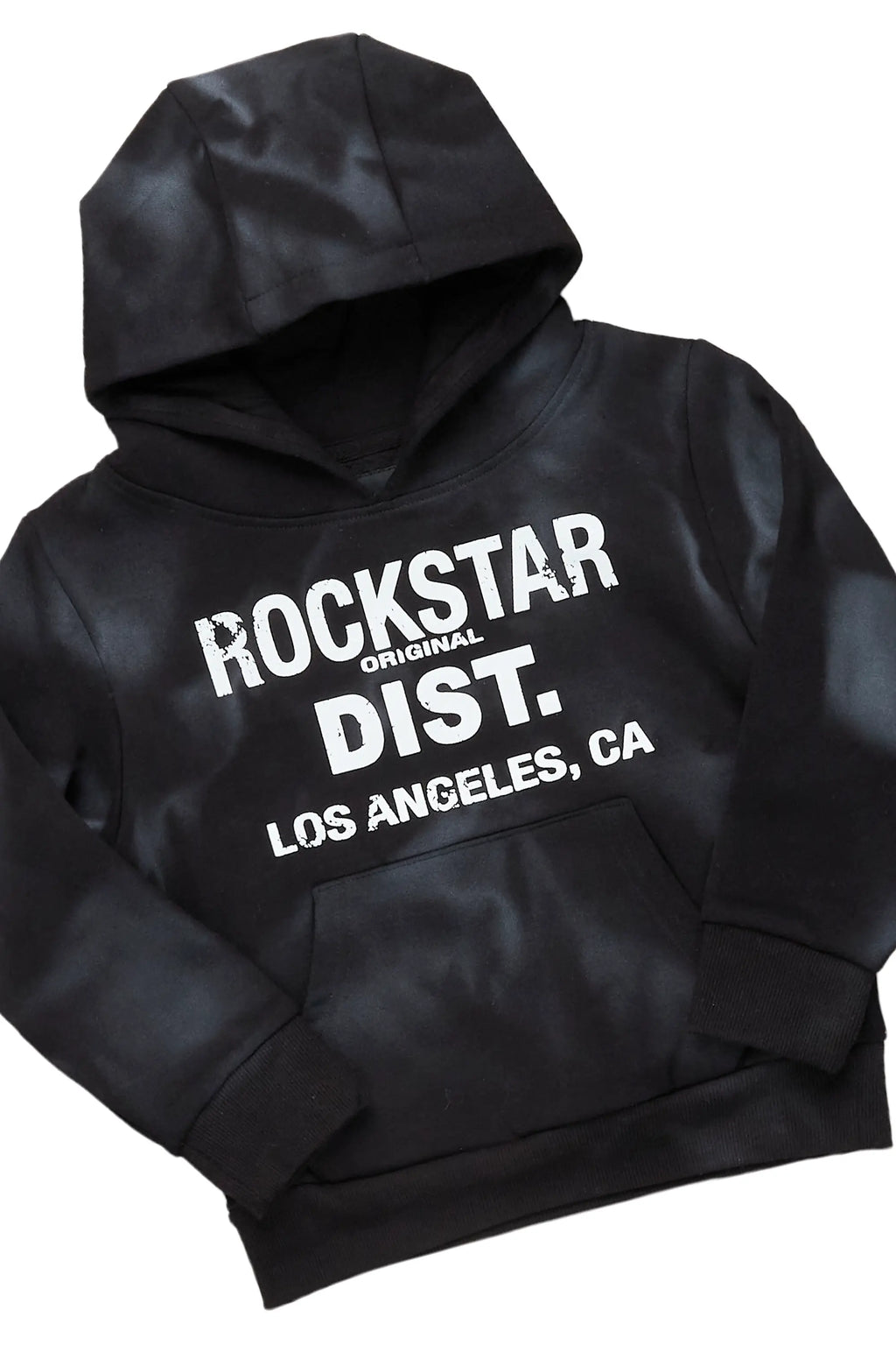 Girls Zenny Black/Red Stacked Pant Set