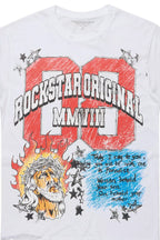 Jesus White/Red Oversized Graphic T-Shirt