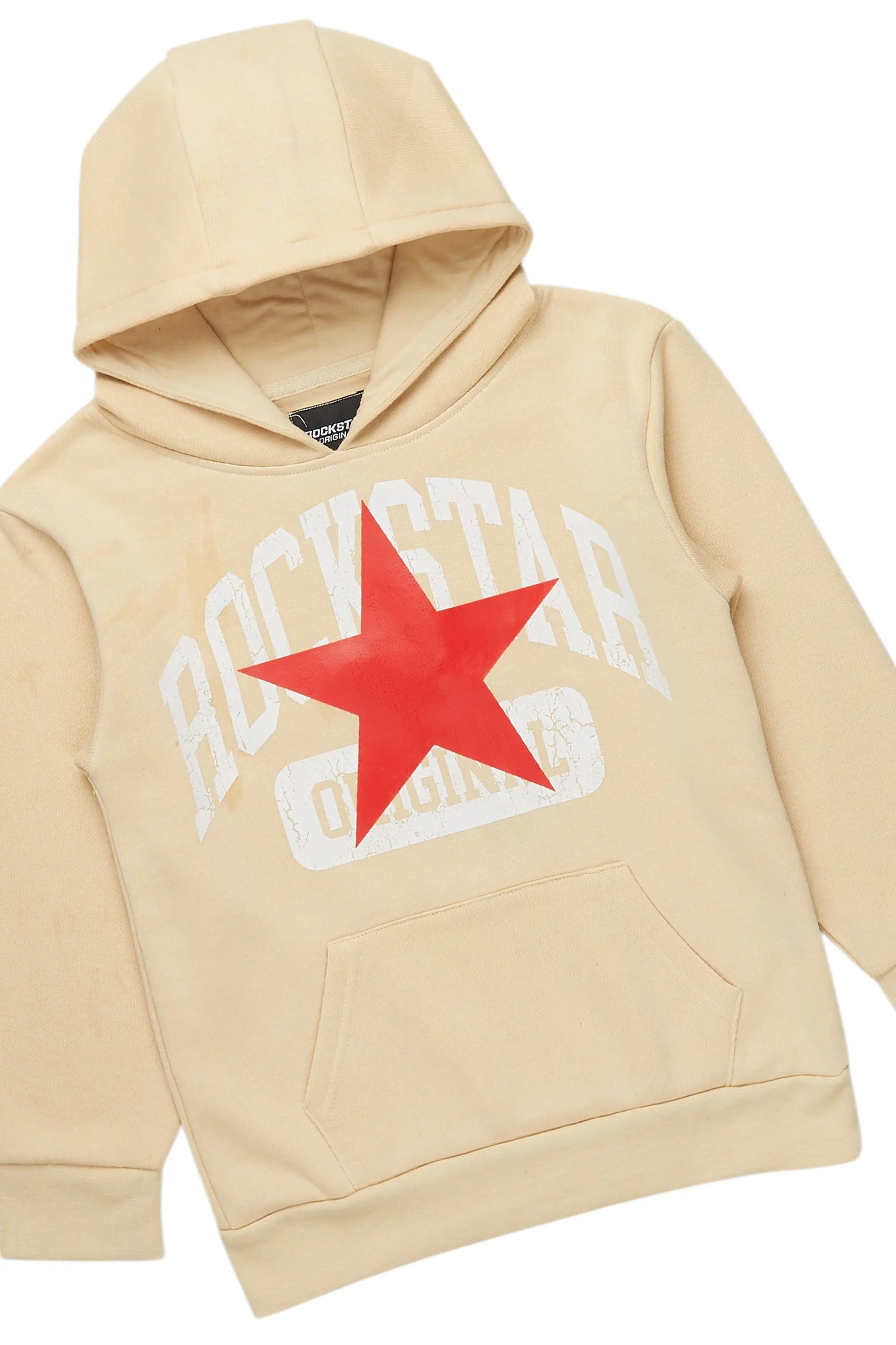 Girls Khaly Beige Track Set