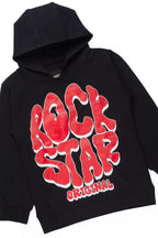 Boys Warblen Black/Red Stacked Flare Track Set