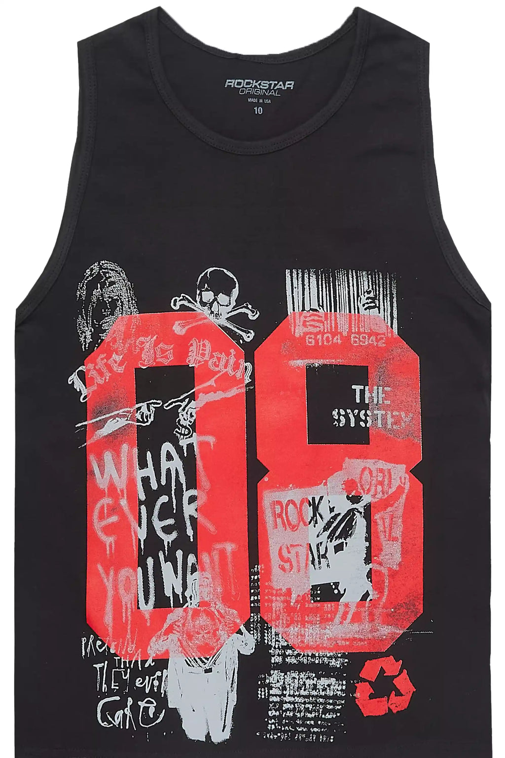 Boys Beau Black Tank Top