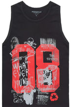 Boys Beau Black Tank Top