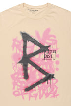 Nahomy Beige Oversized Tee