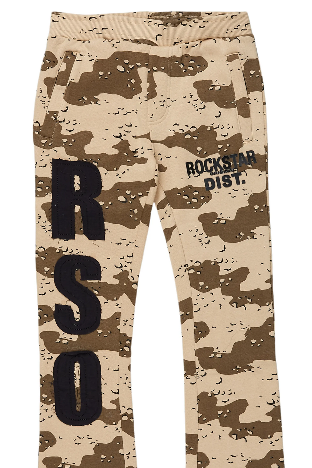 Boys Bansi Desert Camo Stacked Trackpant