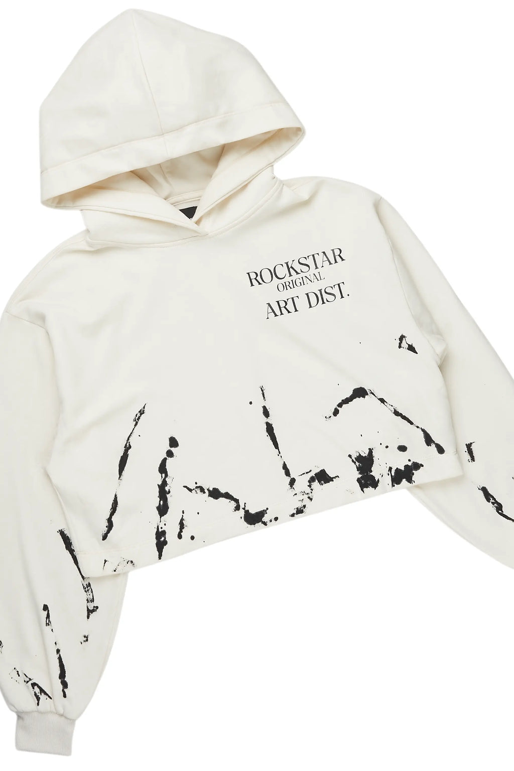 Marteona Beige/Camel Hoodie/Super Stacked Jean Set