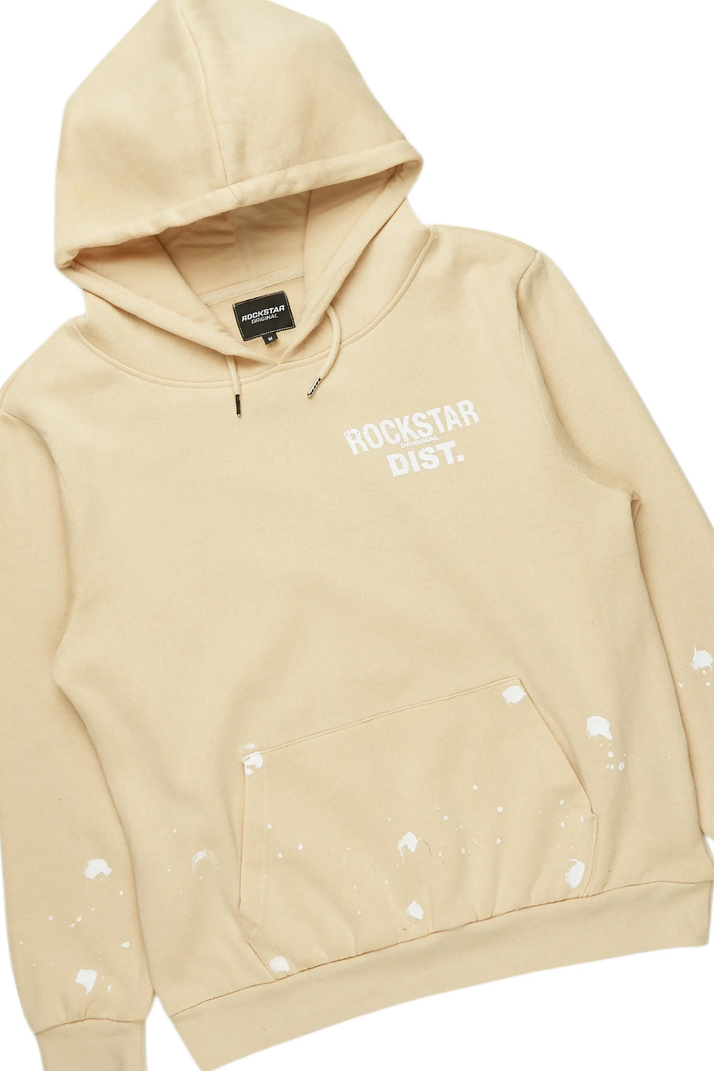 Raffer Beige Hoodie Baggy Fit Pant Track Set