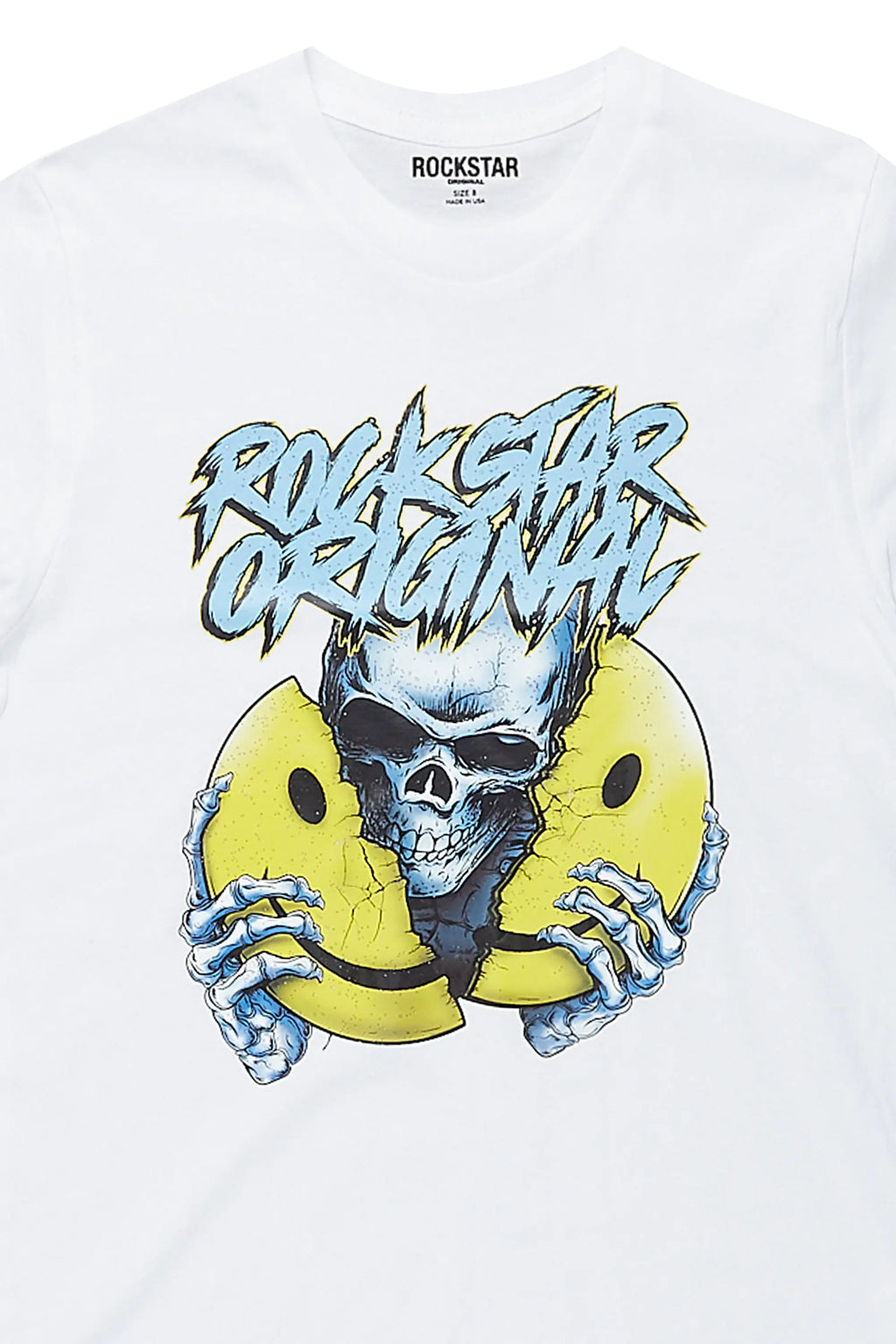 Boys Kai White Graphic T-Shirt