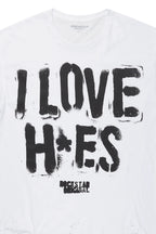 Banyan White Graphic Oversized T-Shirt