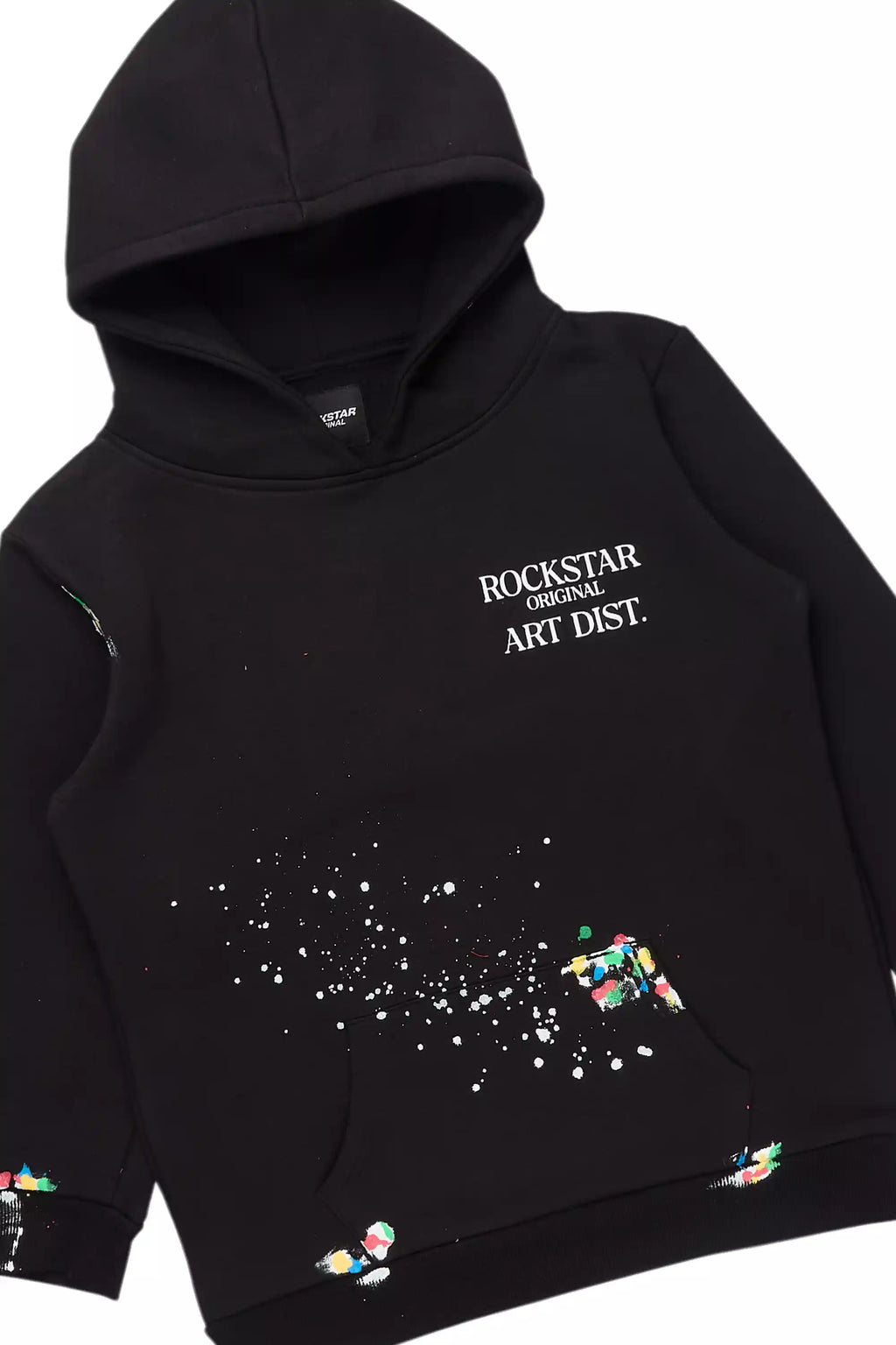 Boys Palmer Black/Grey Stacked Flare Track Set