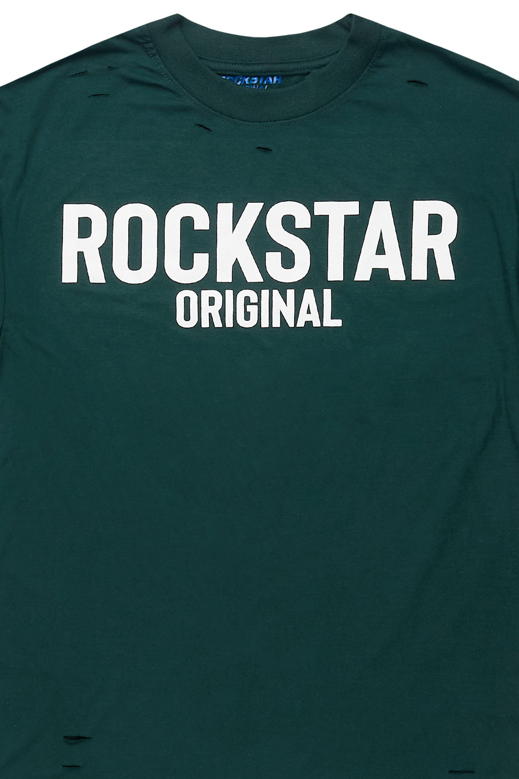 Sana 2.0 Dark Green/White Oversized Graphic T-Shirt