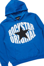 States Royal Blue Hoodie Stacked Flare Track Set