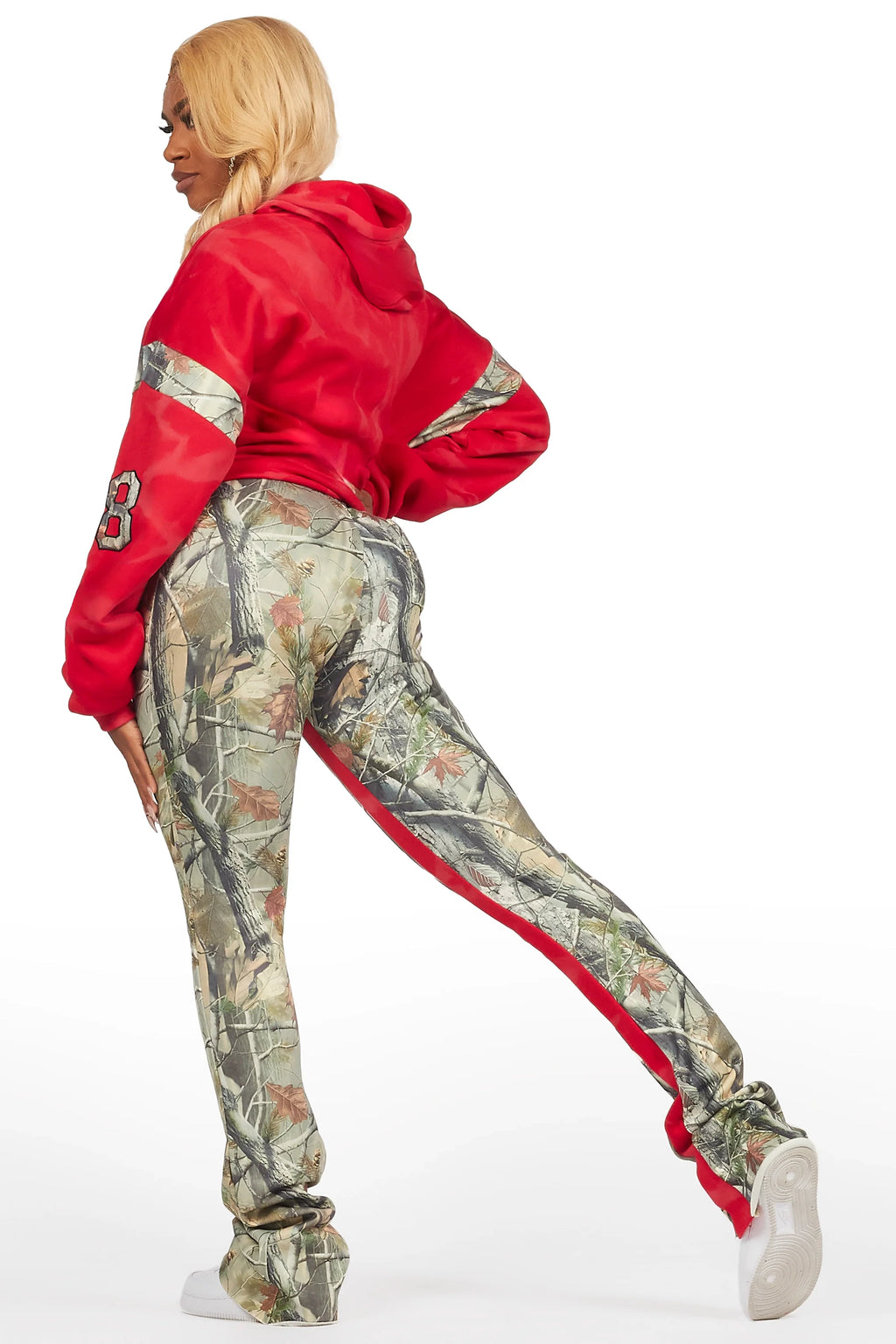 Eniyha Red/Camo Stacked Trackset