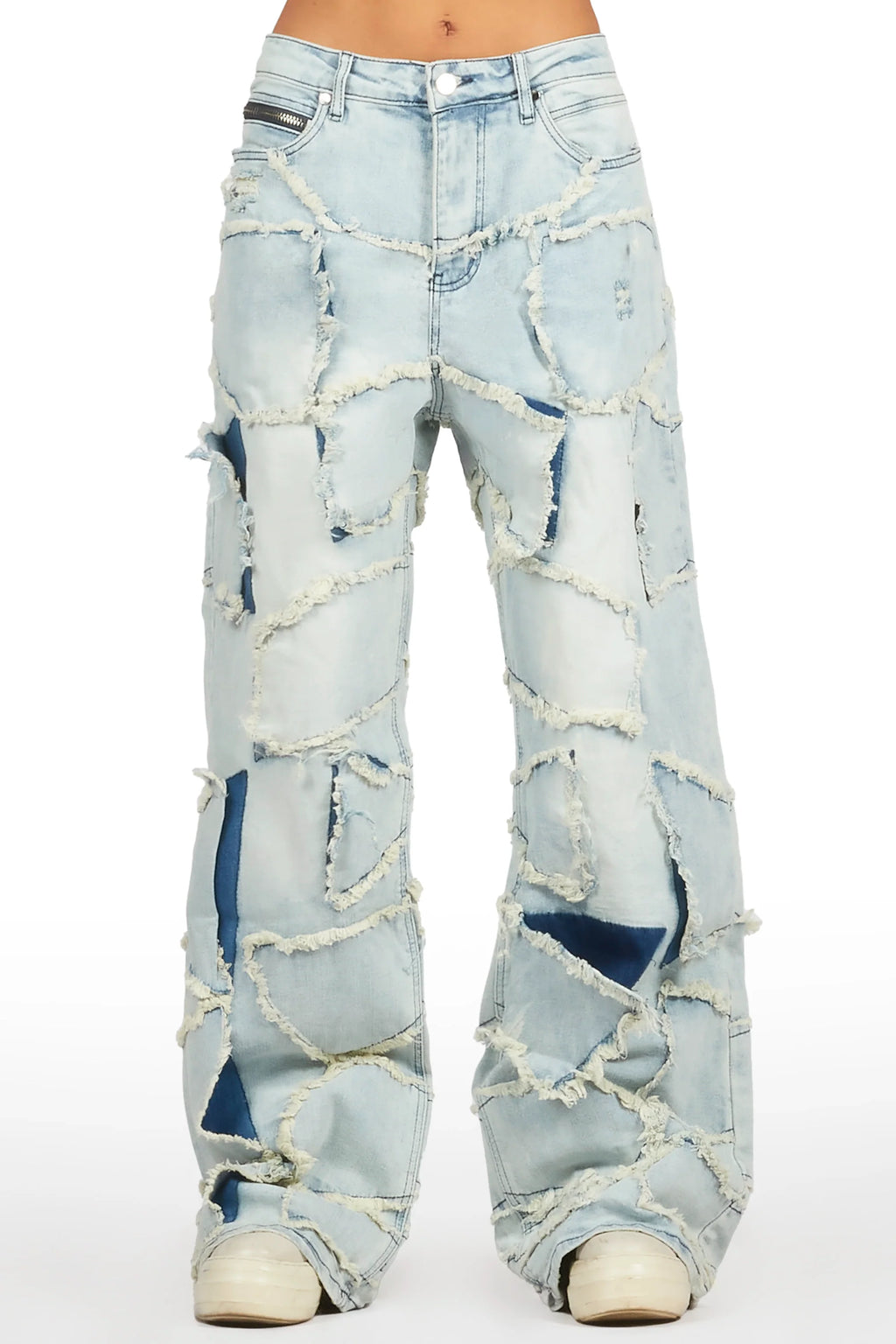 Shae Light Wash Baggy Jean