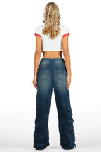 Jeanine White Crop T-Shirt