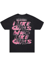 Miss Web Black Oversized T-Shirt