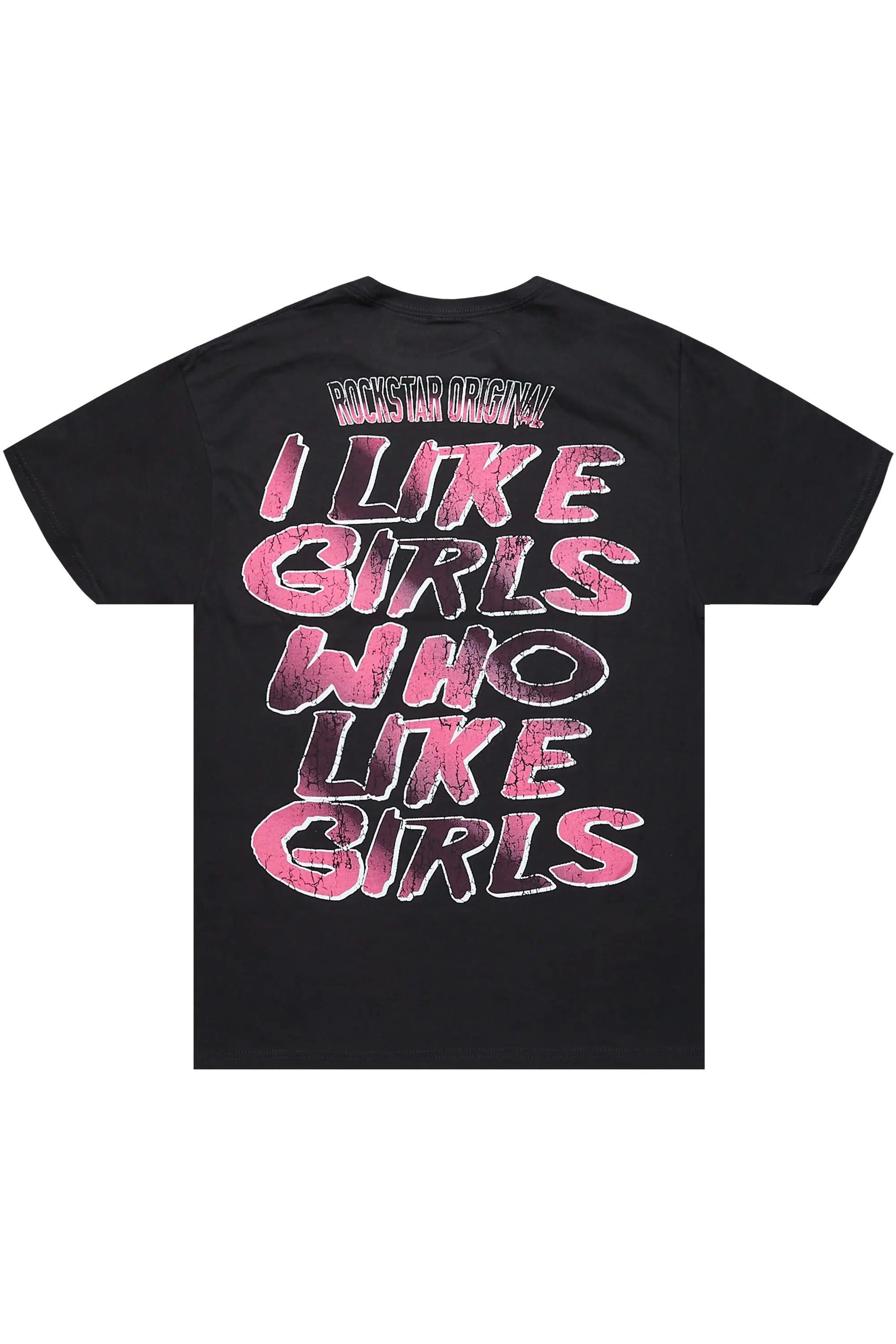 Miss Web Black Oversized T-Shirt