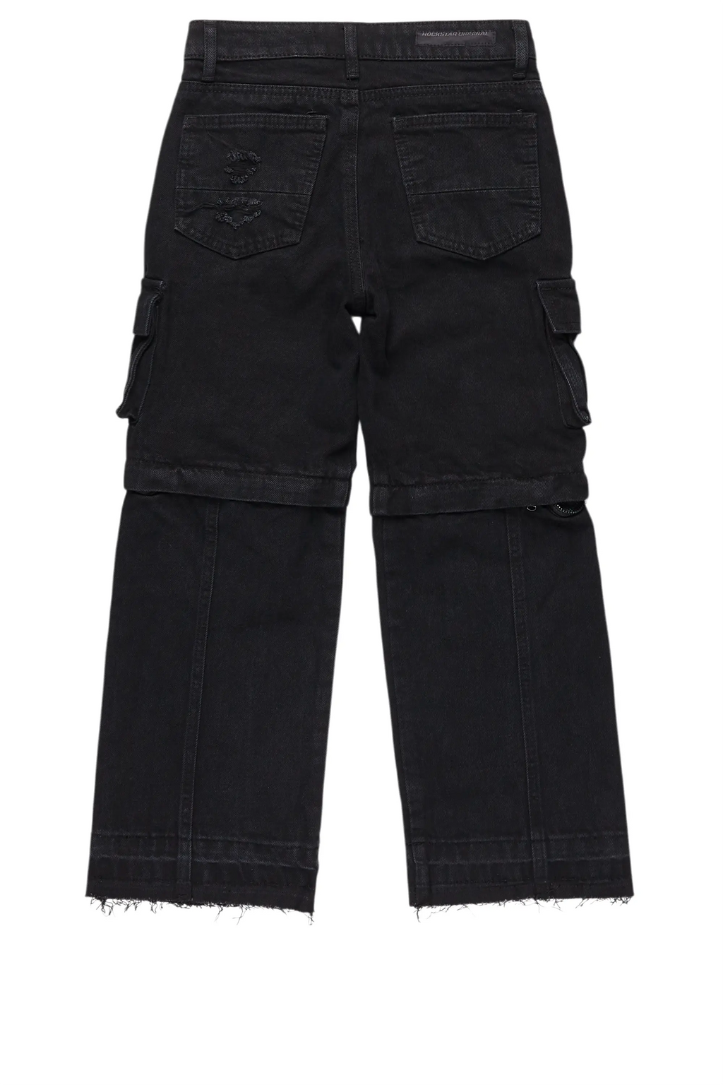 Boys Rupert Black Baggy Fit Jean