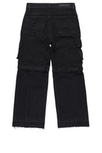 Boys Rupert Black Baggy Fit Jean