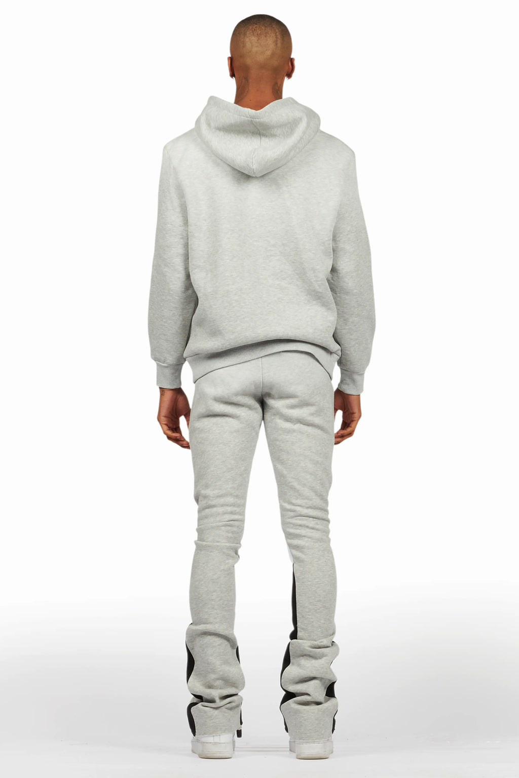 Rockstar Art Dist. Heather Grey Hoodie/Stacked Flare Set