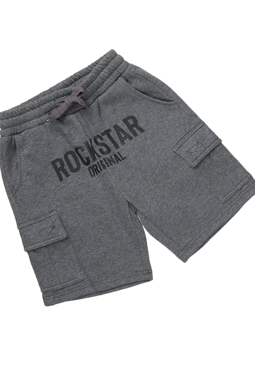 Boys Sana White/Grey T-Shirt Cargo Short Set