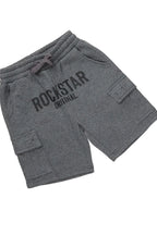 Boys Sana White/Grey T-Shirt Cargo Short Set