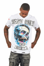 Amare White Graphic T-Shirt