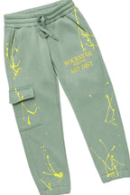 Girls Bass Sage Zip Up Hoodie Pant Set