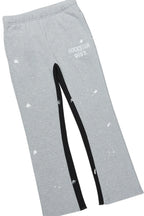 Boys Raffer Grey/White  Stacked Flare Track Set