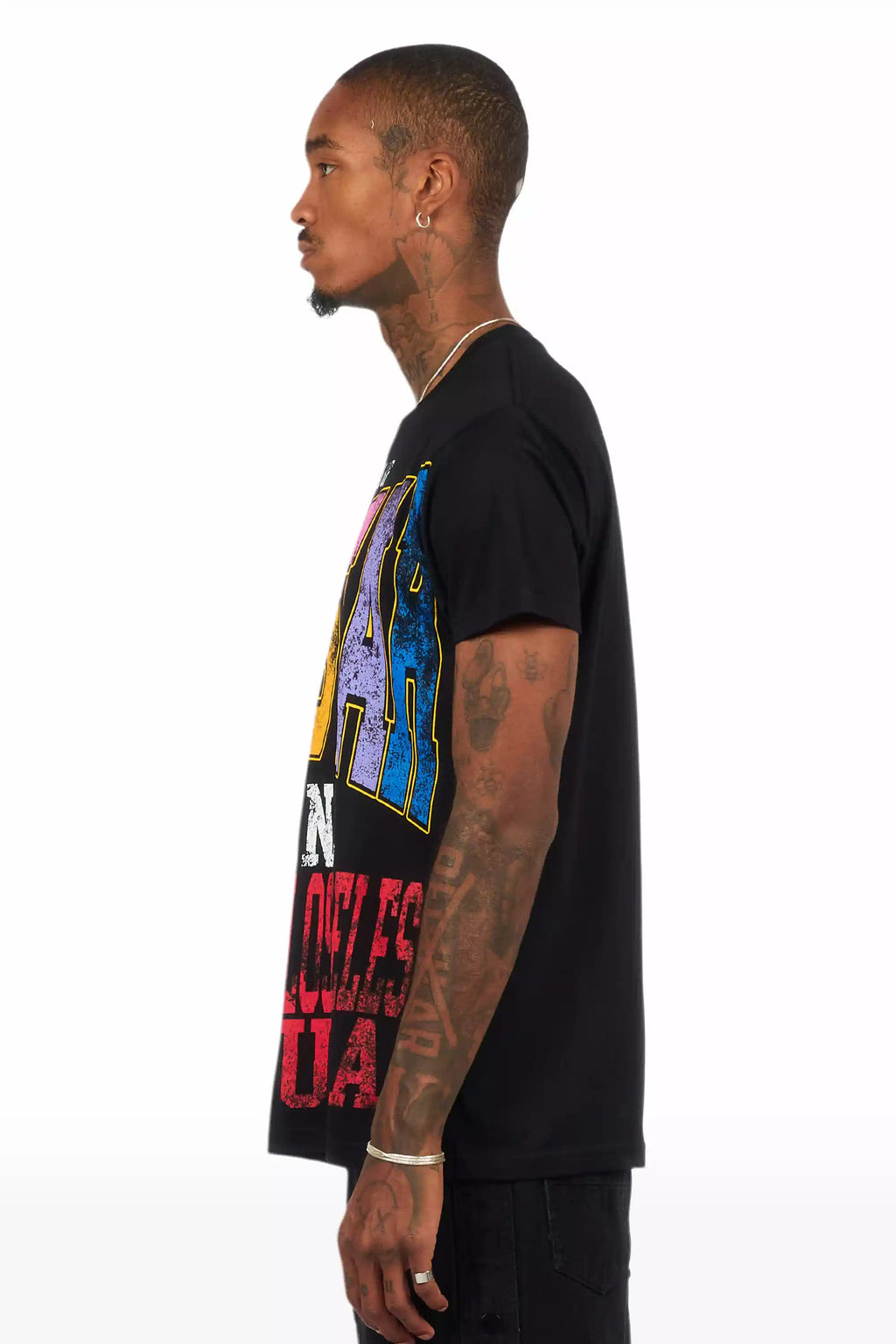 Keen Black/Multi Oversized Graphic T-Shirt