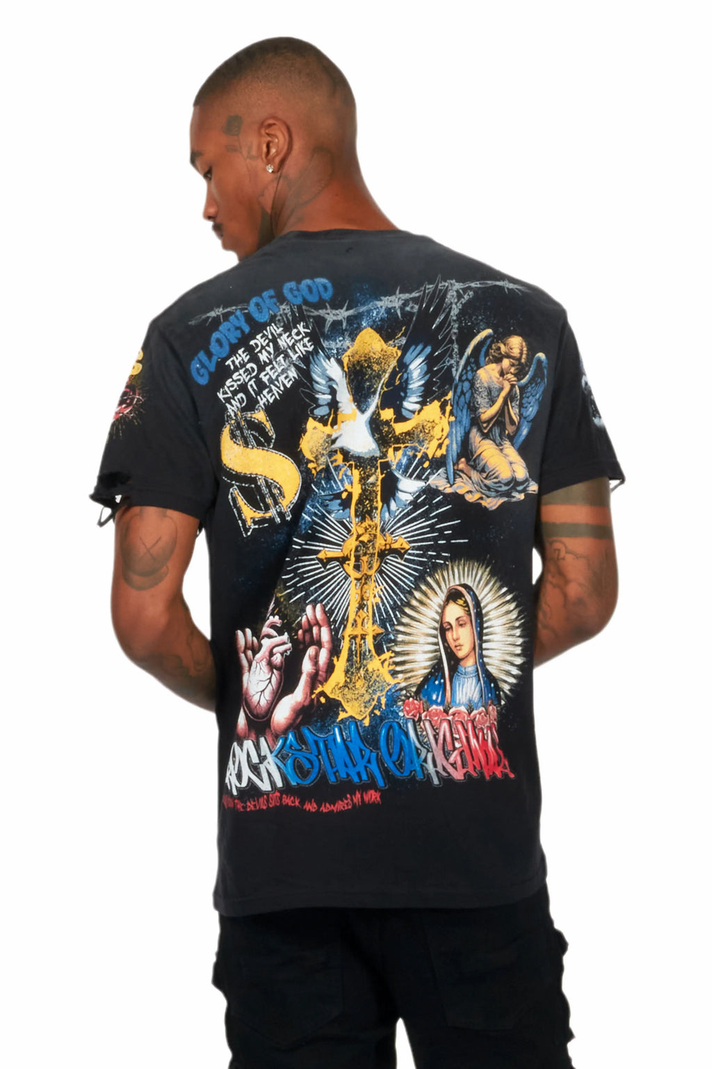 Innis Black Graphic T-Shirt