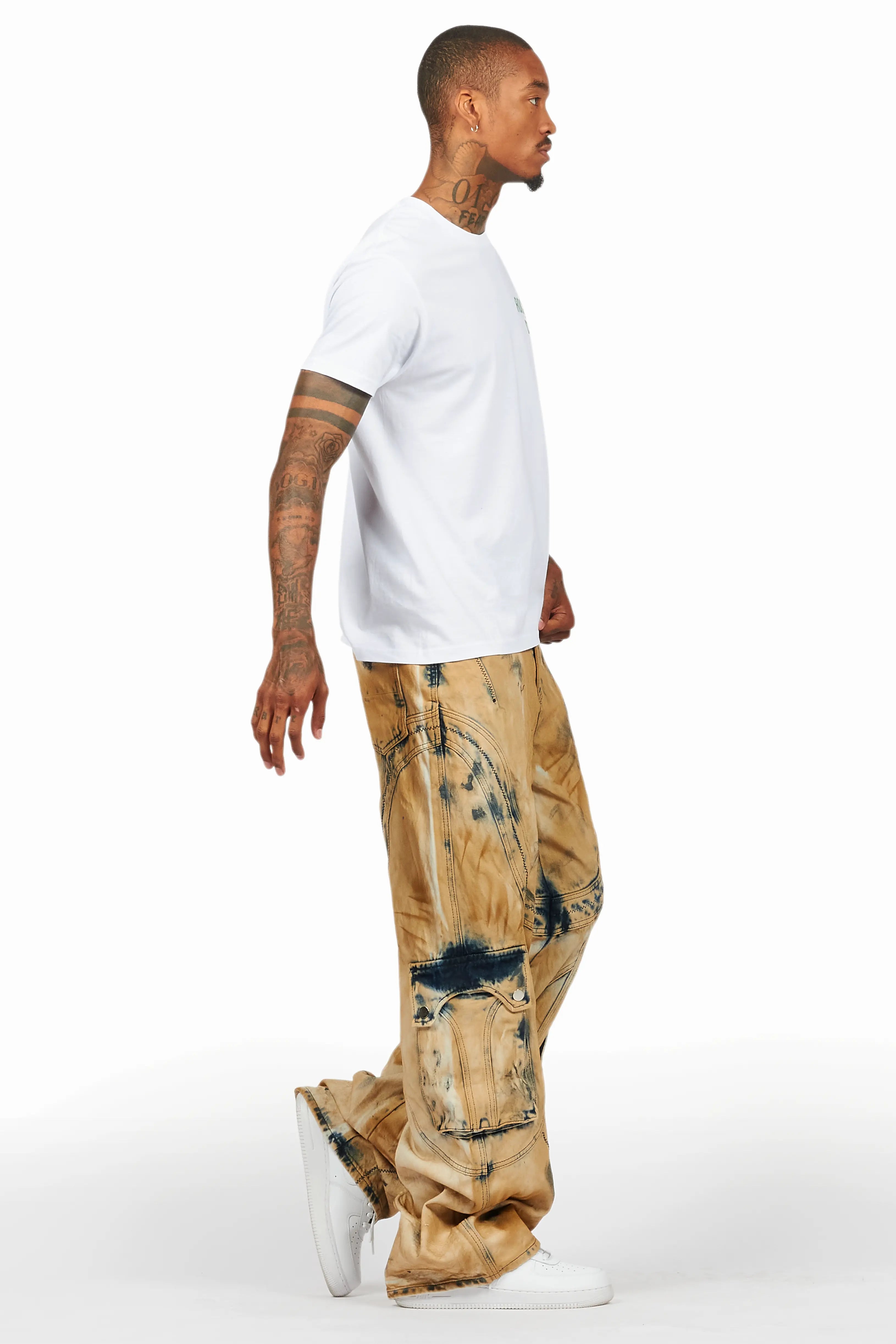 Denmot Blue Baggy Fit Jean