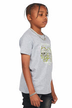 Boys Wilbur Grey Graphic T-Shirt