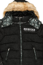 Kesia Black Puffer Jacket