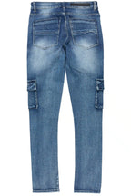 Kap Dark Blue Cargo Jean