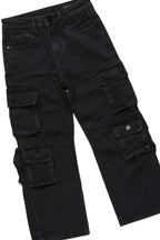 Boys Matild White T-Shirt/Baggy Fit Jean Set